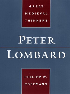 cover image of Peter Lombard